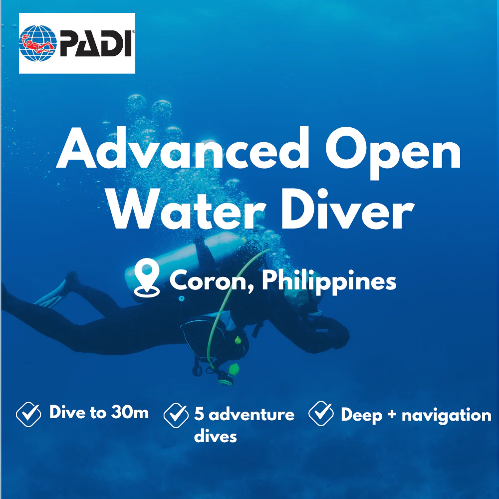 PADI Advanced Open Water course in Coron