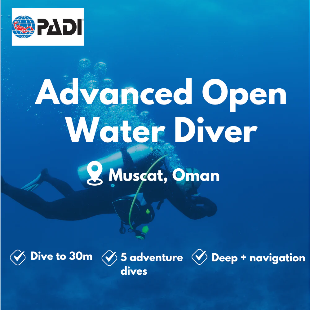 PADI Advanced Open Water course in Muscat