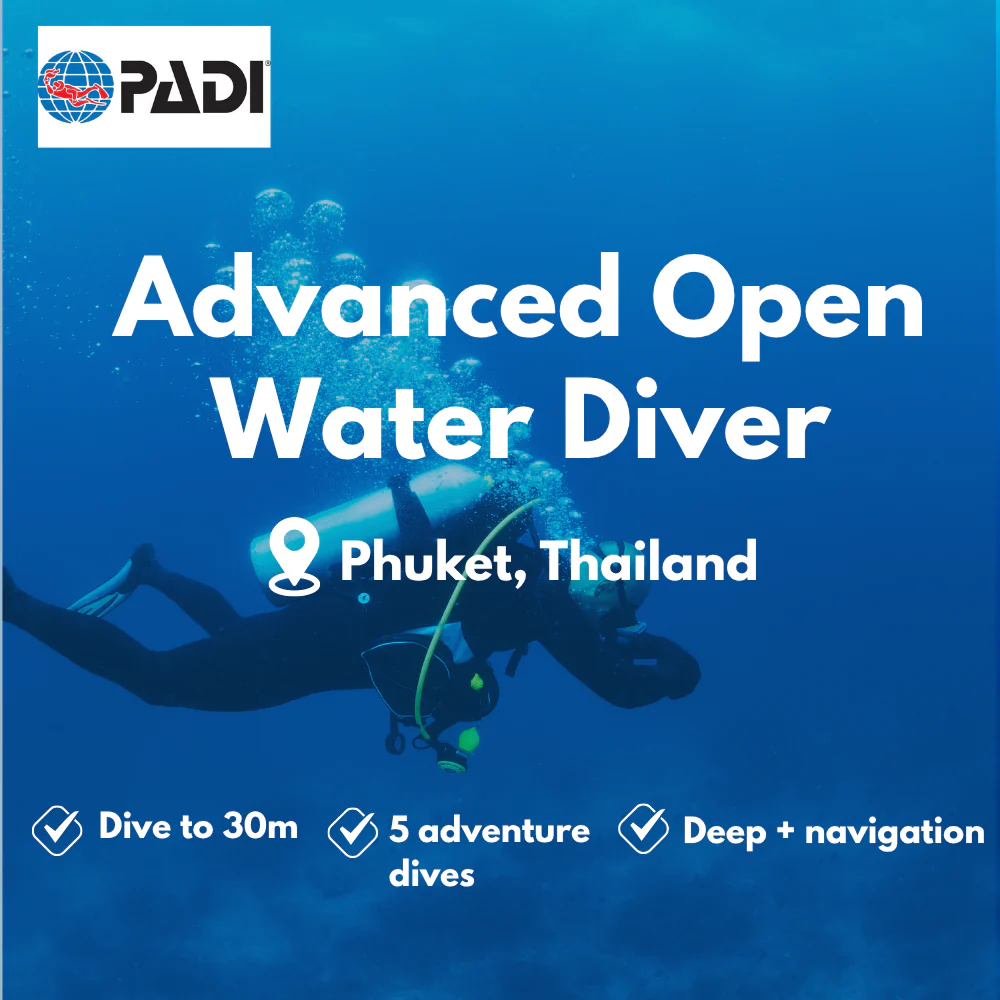 PADI Advanced Open Water course in Phuket
