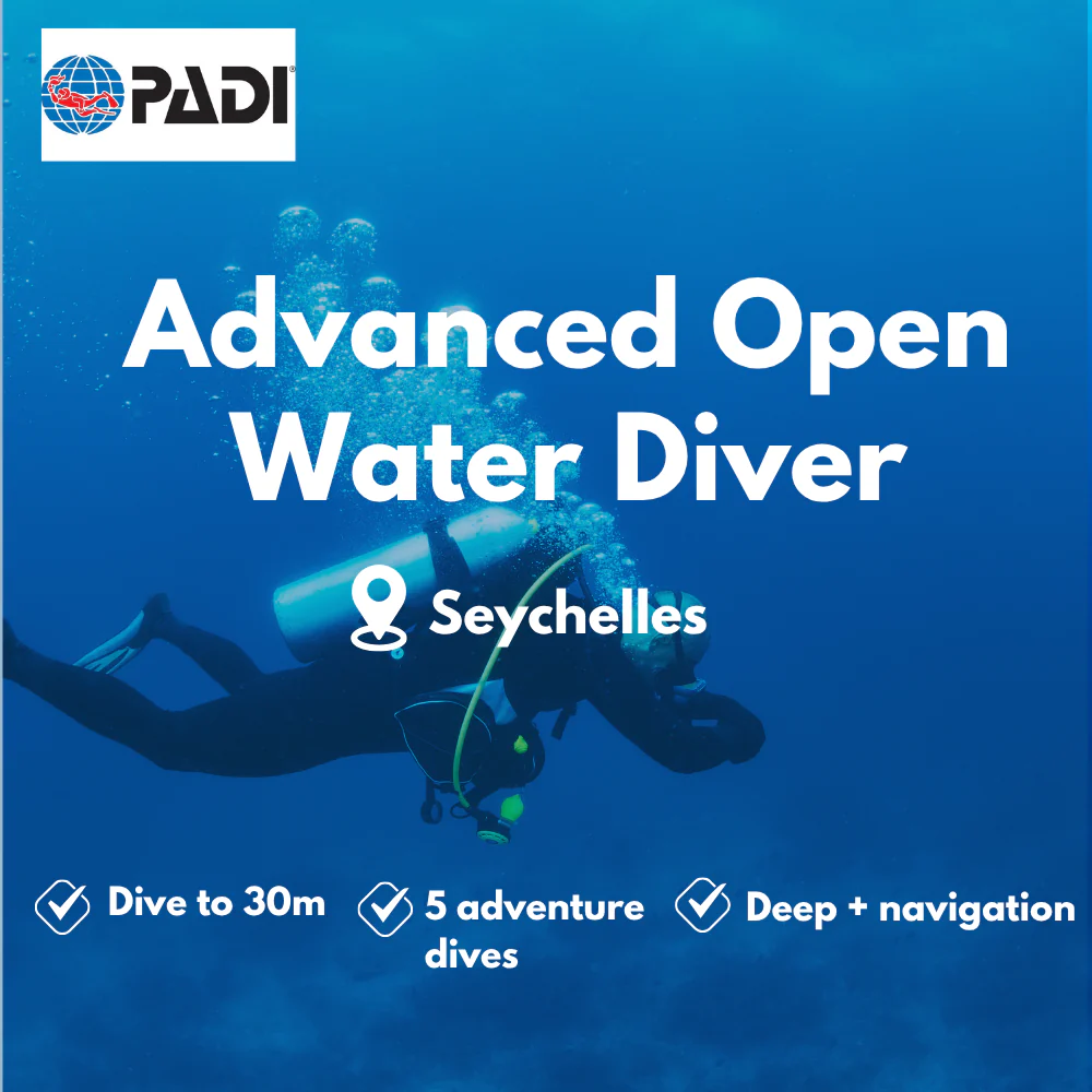 PADI Advanced Open Water course in Seychelles