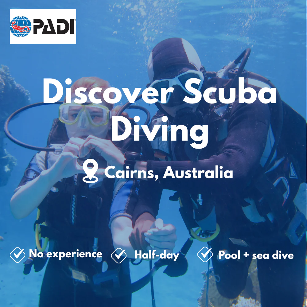 PADI Discover Scuba course in Cairns