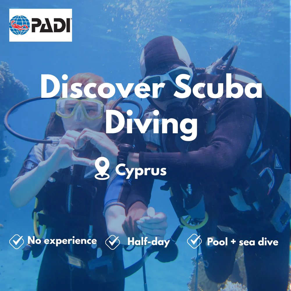 PADI Discover Scuba course in Cyprus