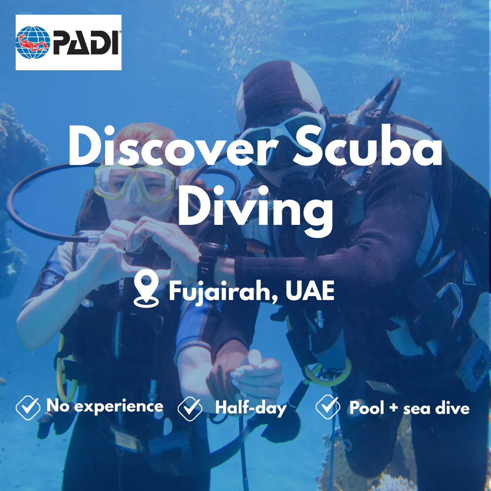 PADI Discover Scuba course in Fujairah