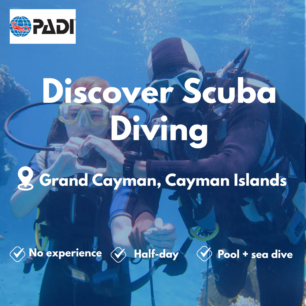 PADI Discover Scuba course in Grand Cayman