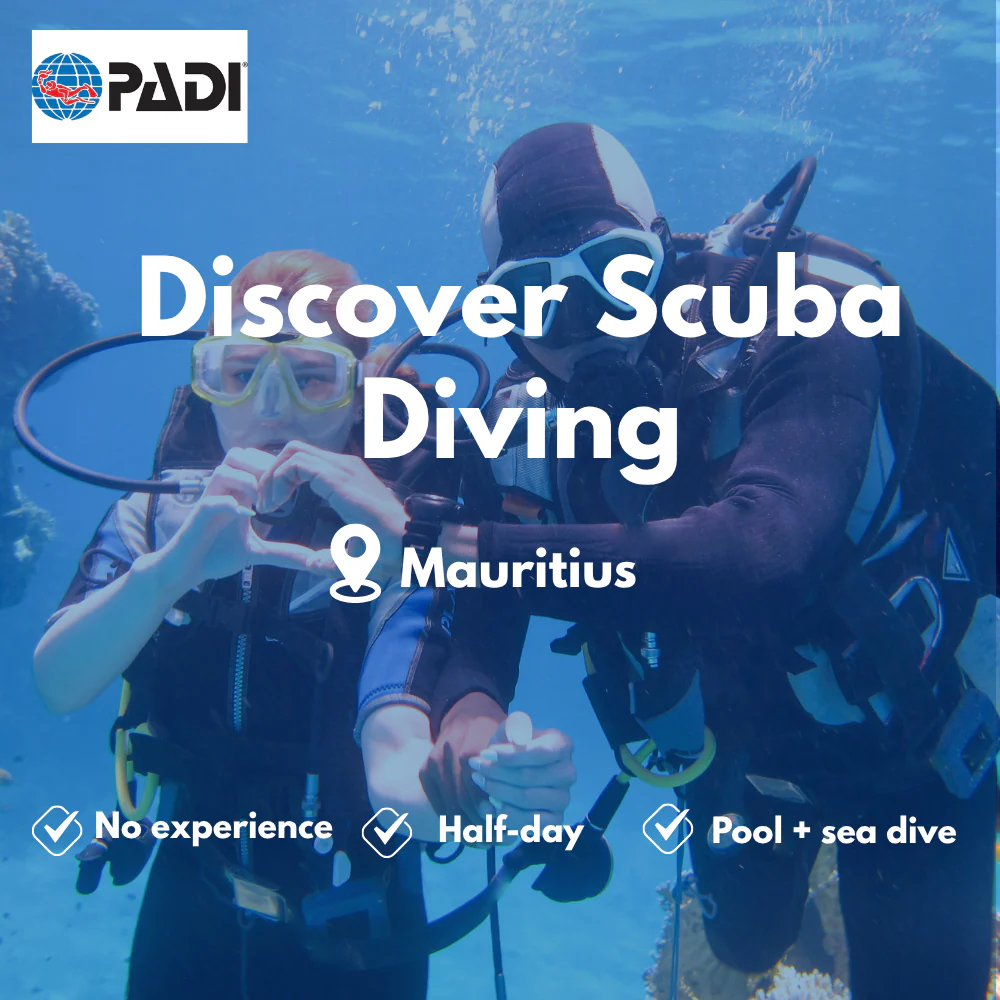 PADI Discover Scuba course in Mauritius