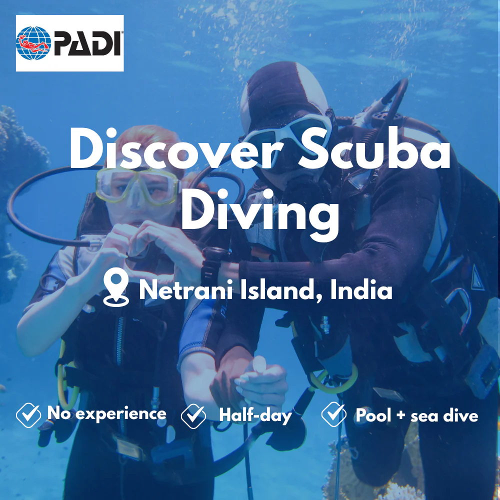 PADI Discover Scuba course in Netrani Island