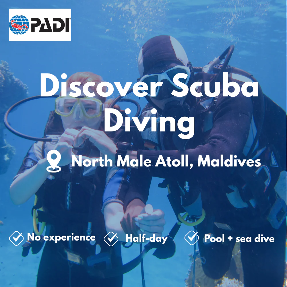 PADI Discover Scuba course in North Male Atoll