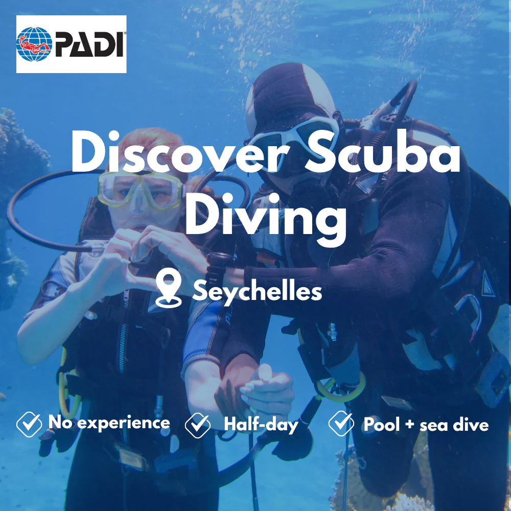 PADI Discover Scuba course in Seychelles