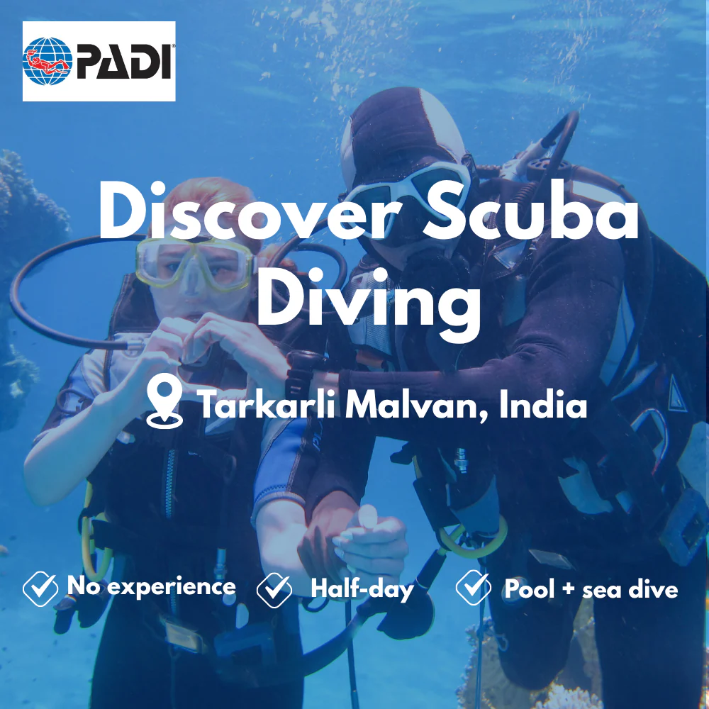 PADI Discover Scuba course in Tarkarli Malvan