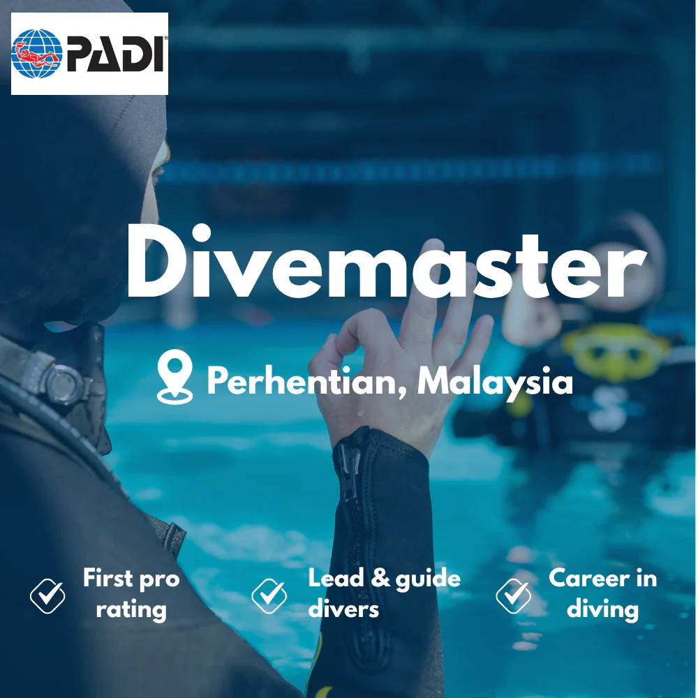 PADI Divemaster course in Perhentian
