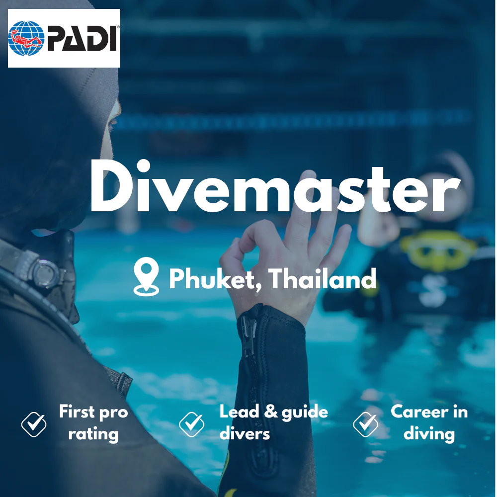 PADI Divemaster course in Phuket