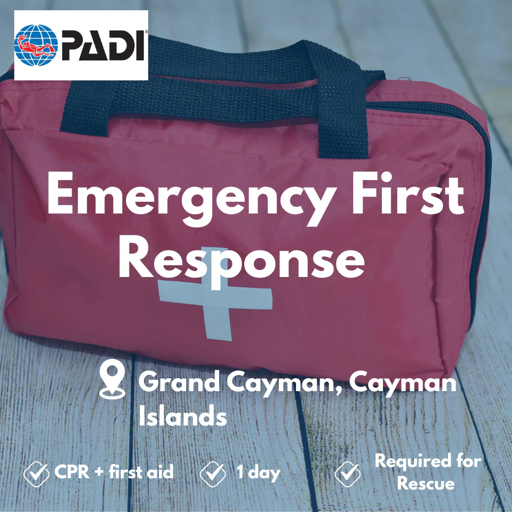 PADI Emergency First Response course in Grand Cayman
