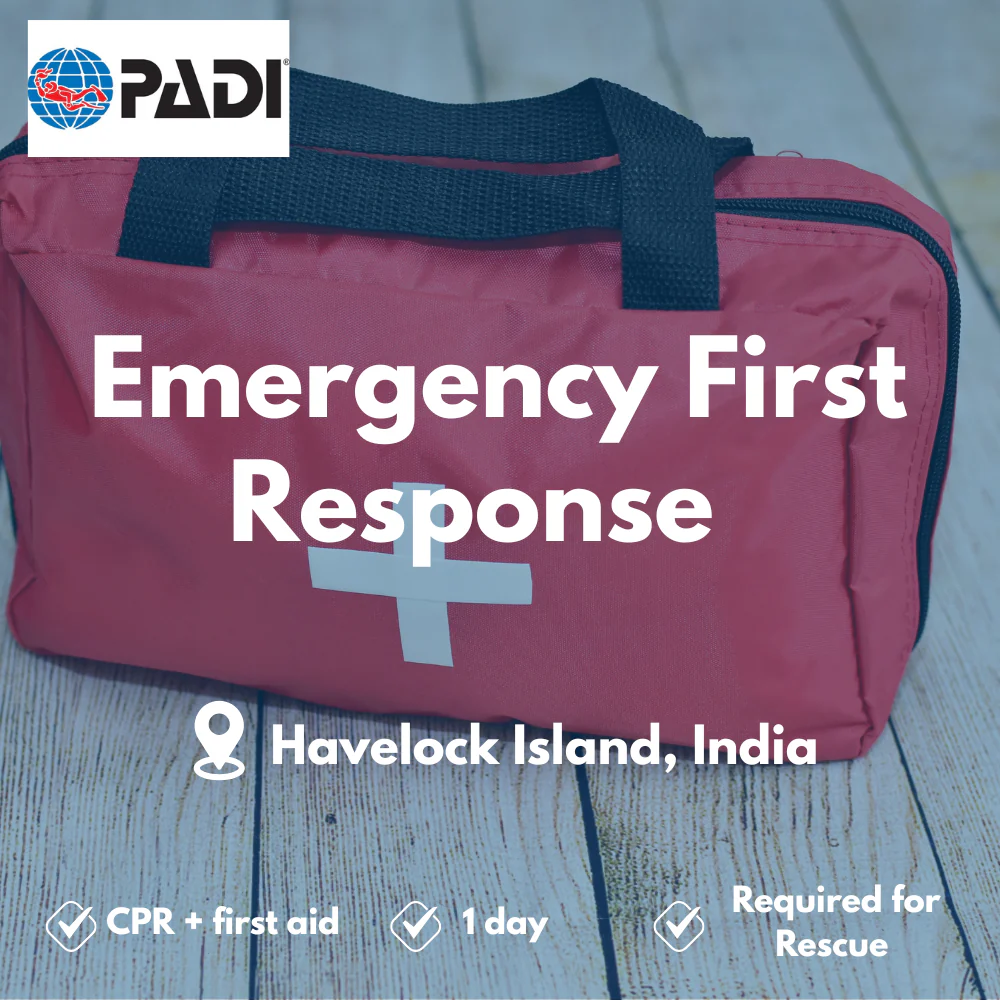 PADI Emergency First Response course in Havelock Island