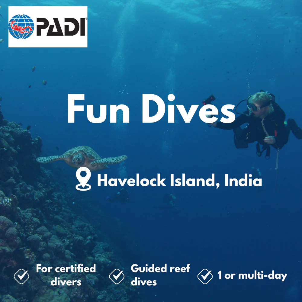 PADI Fun Dives course in Havelock Island