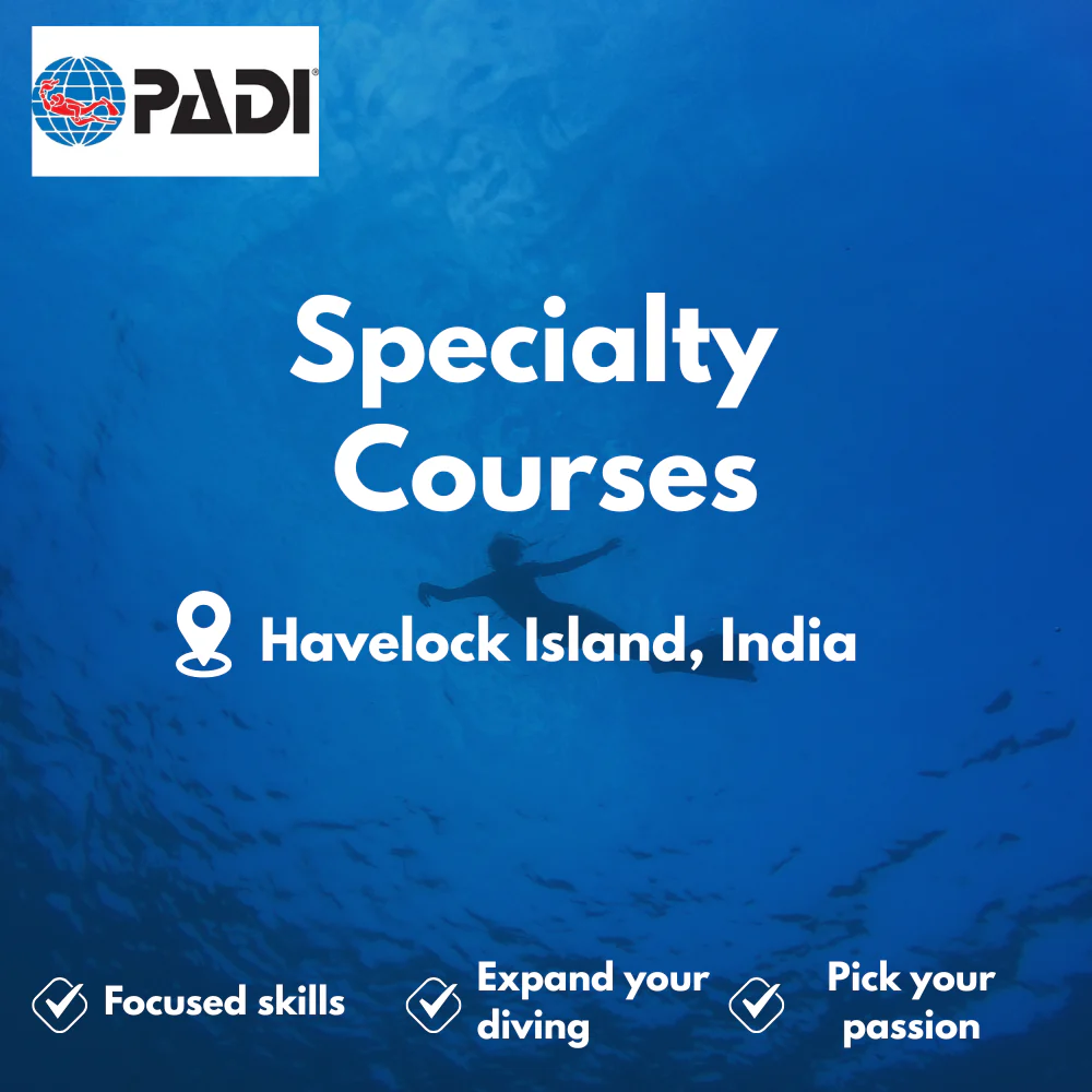 PADI Specialty Courses course in Havelock Island