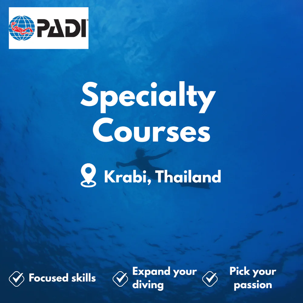 PADI Specialty Courses course in Krabi