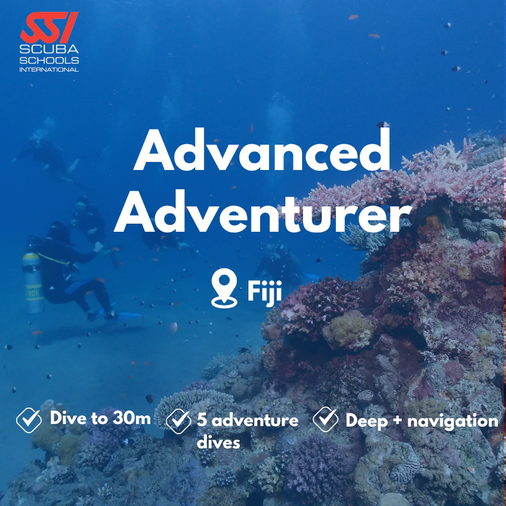 SSI Advanced Open Water course in Fiji