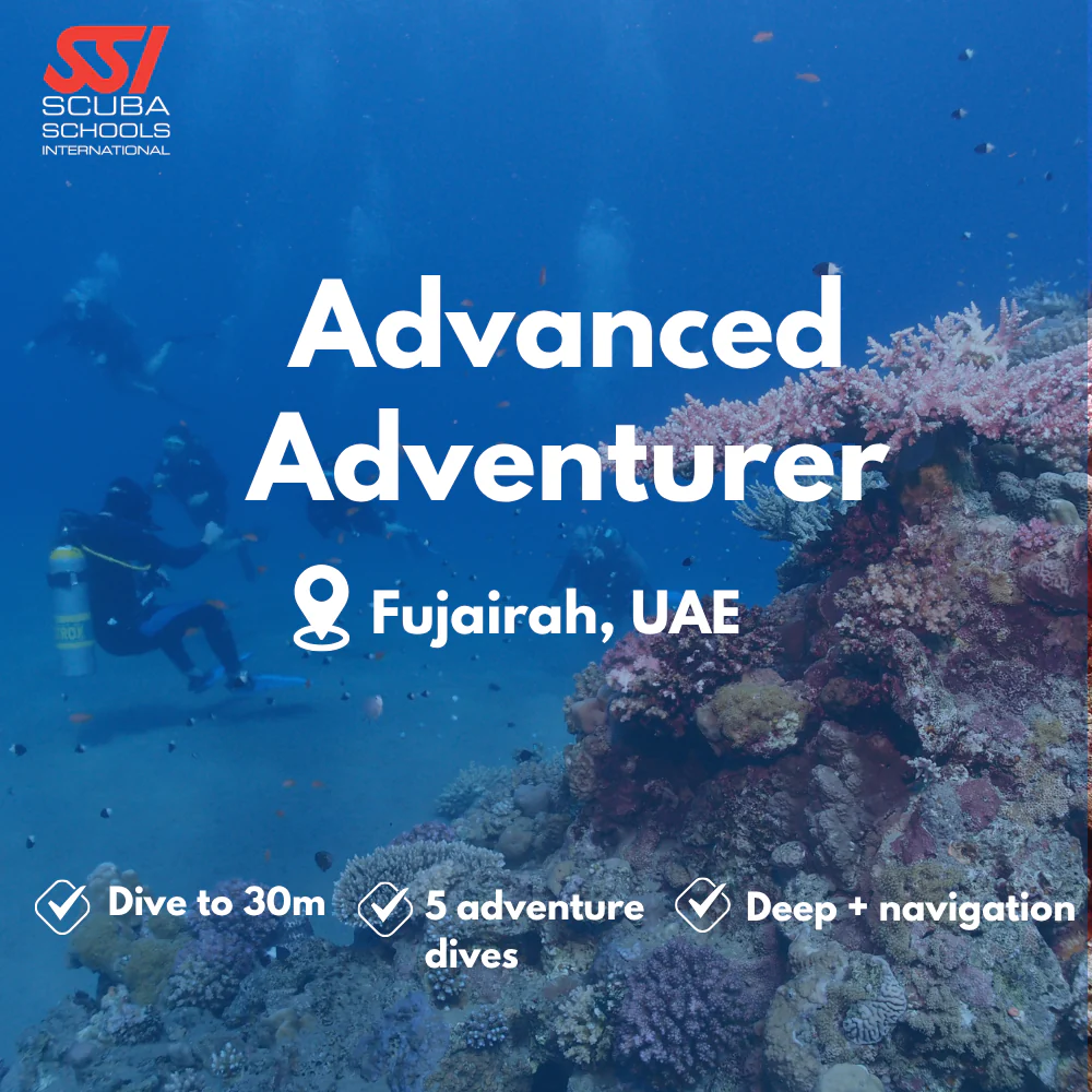 SSI Advanced Open Water course in Fujairah