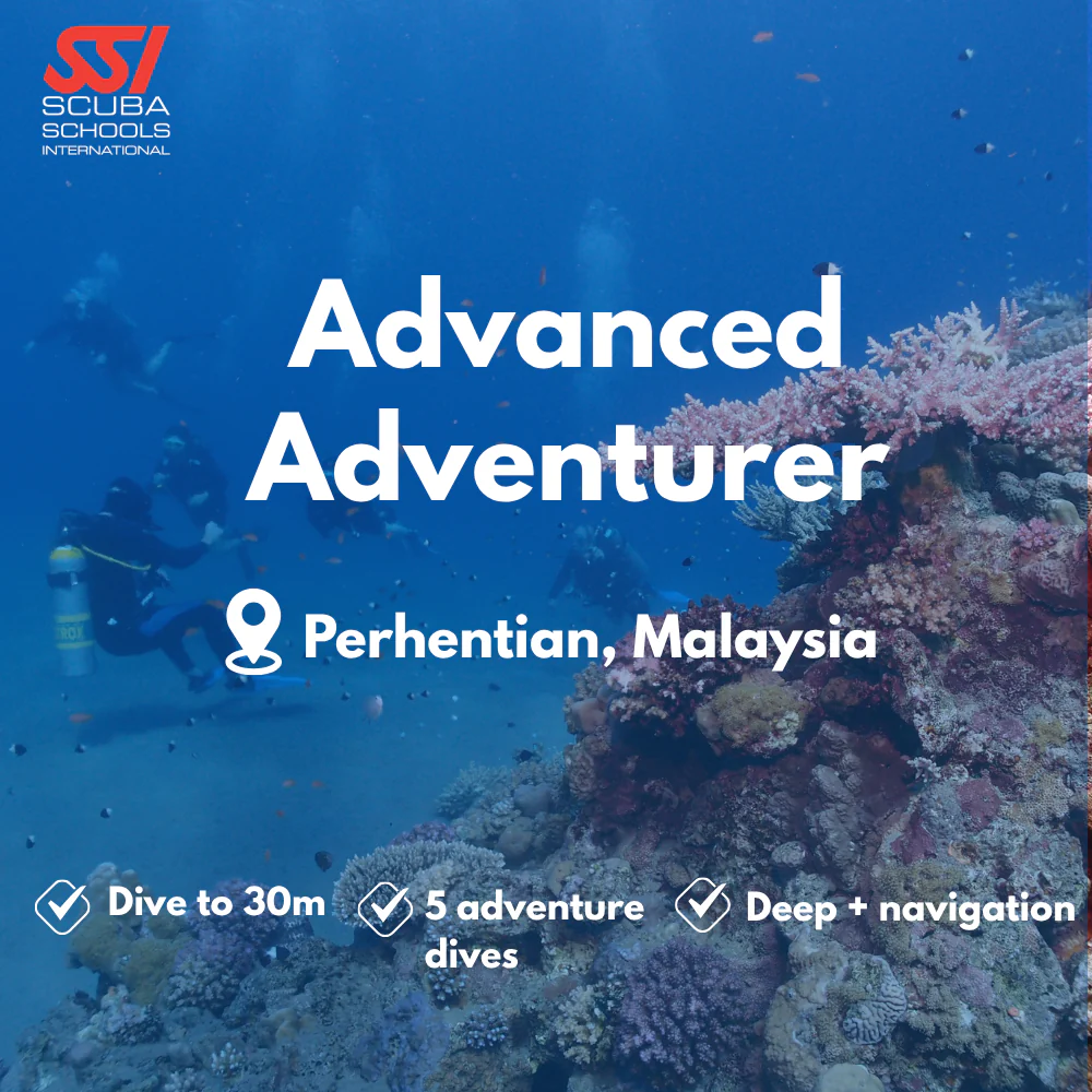 SSI Advanced Open Water course in Perhentian