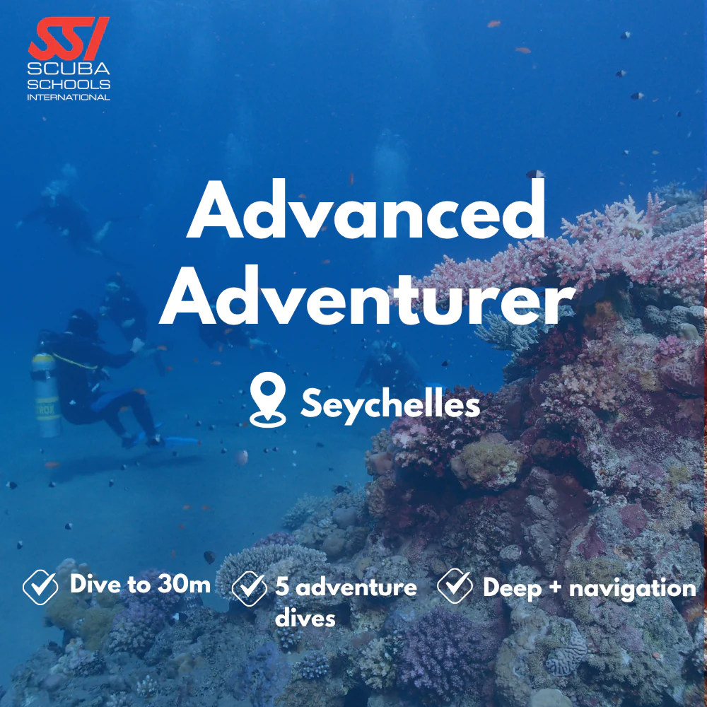 SSI Advanced Open Water course in Seychelles
