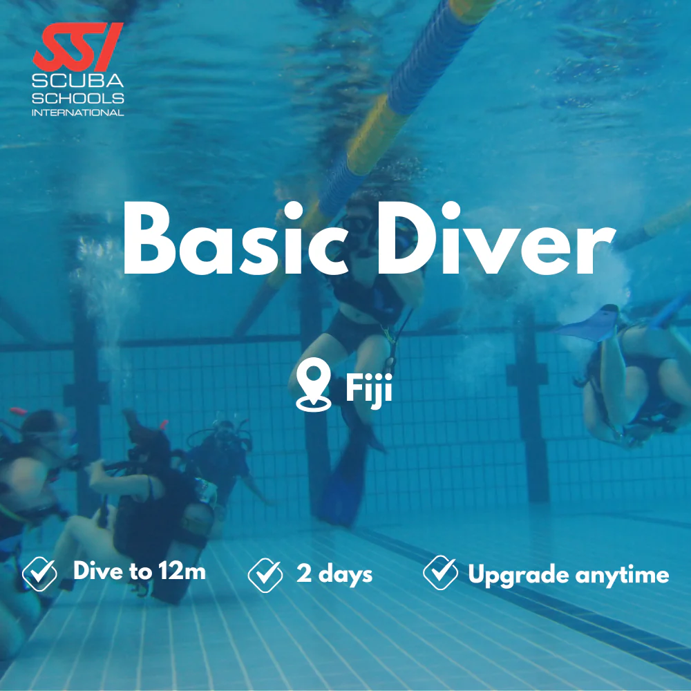 SSI Basic Diver course in Fiji