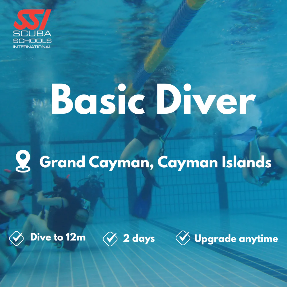 SSI Basic Diver course in Grand Cayman