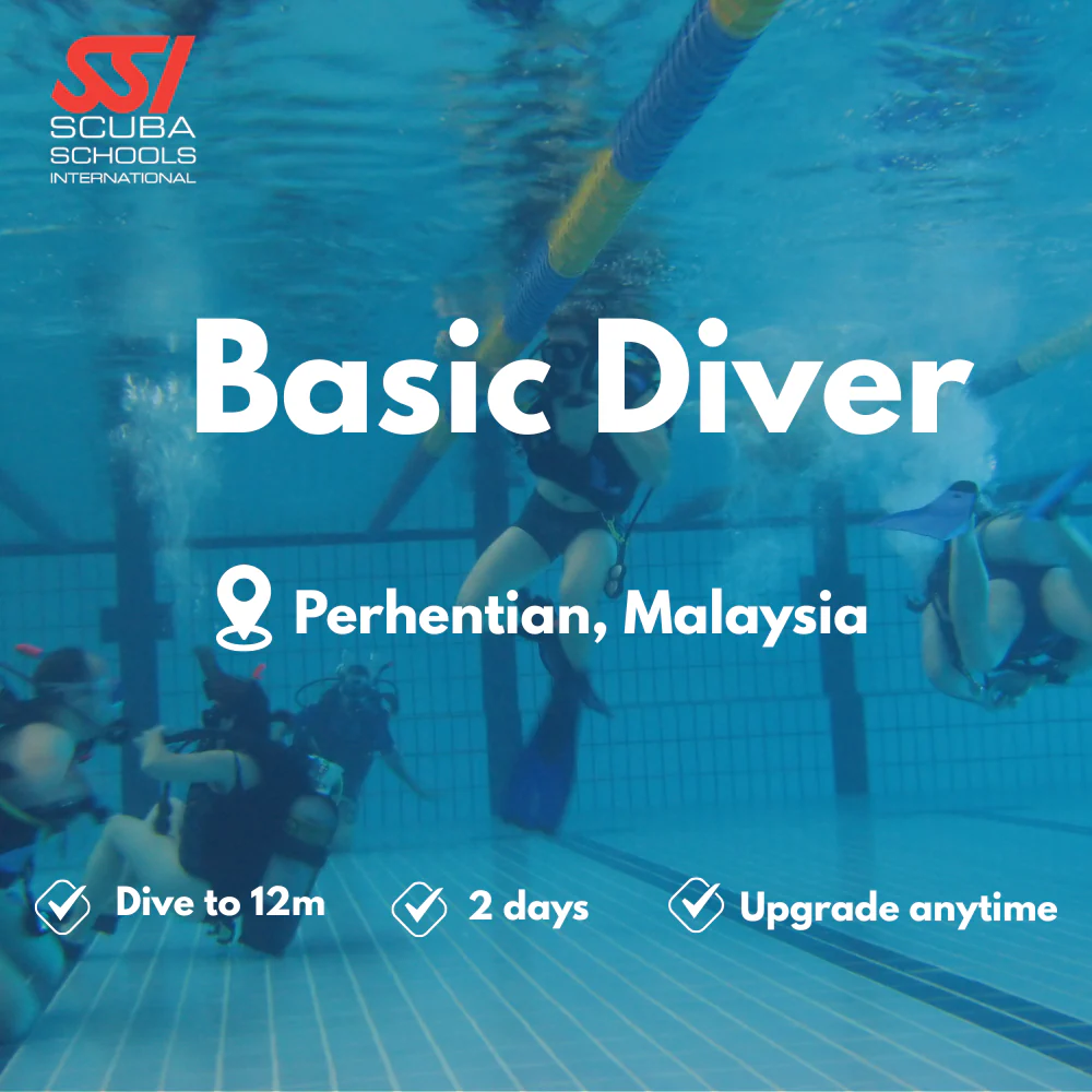 SSI Basic Diver course in Perhentian