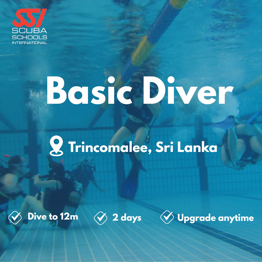 SSI Basic Diver course in Trincomalee