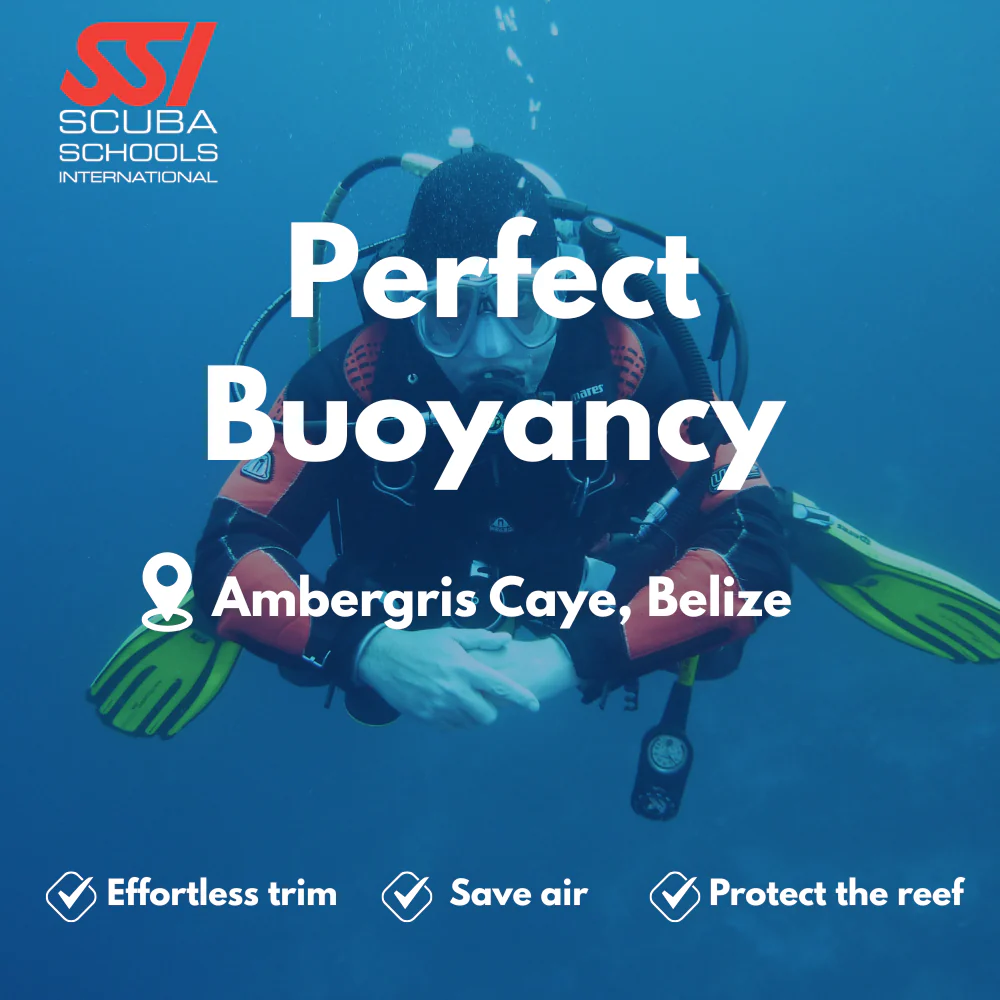 SSI Peak Performance Buoyancy course in Ambergris Caye