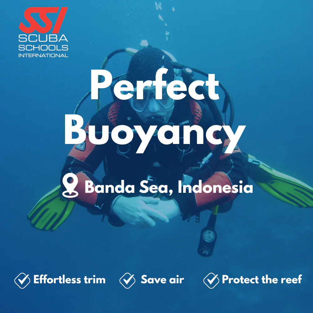 SSI Peak Performance Buoyancy course in Banda Sea