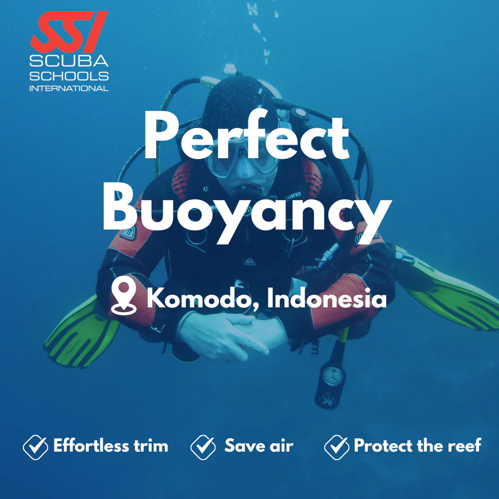 SSI Peak Performance Buoyancy course in Komodo