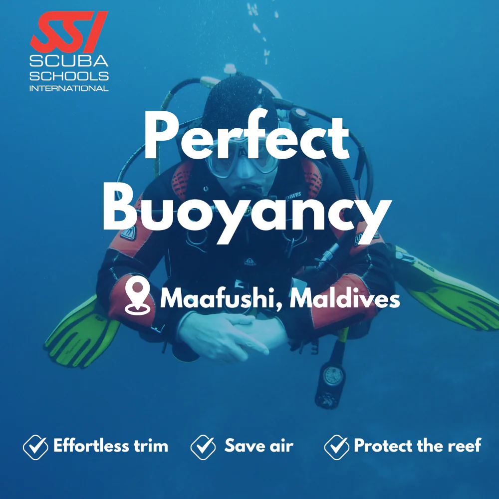 SSI Peak Performance Buoyancy course in Maafushi
