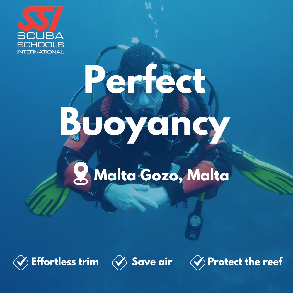 SSI Peak Performance Buoyancy course in Malta Gozo
