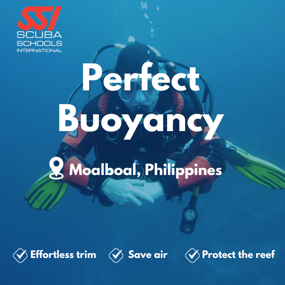 SSI Peak Performance Buoyancy course in Moalboal