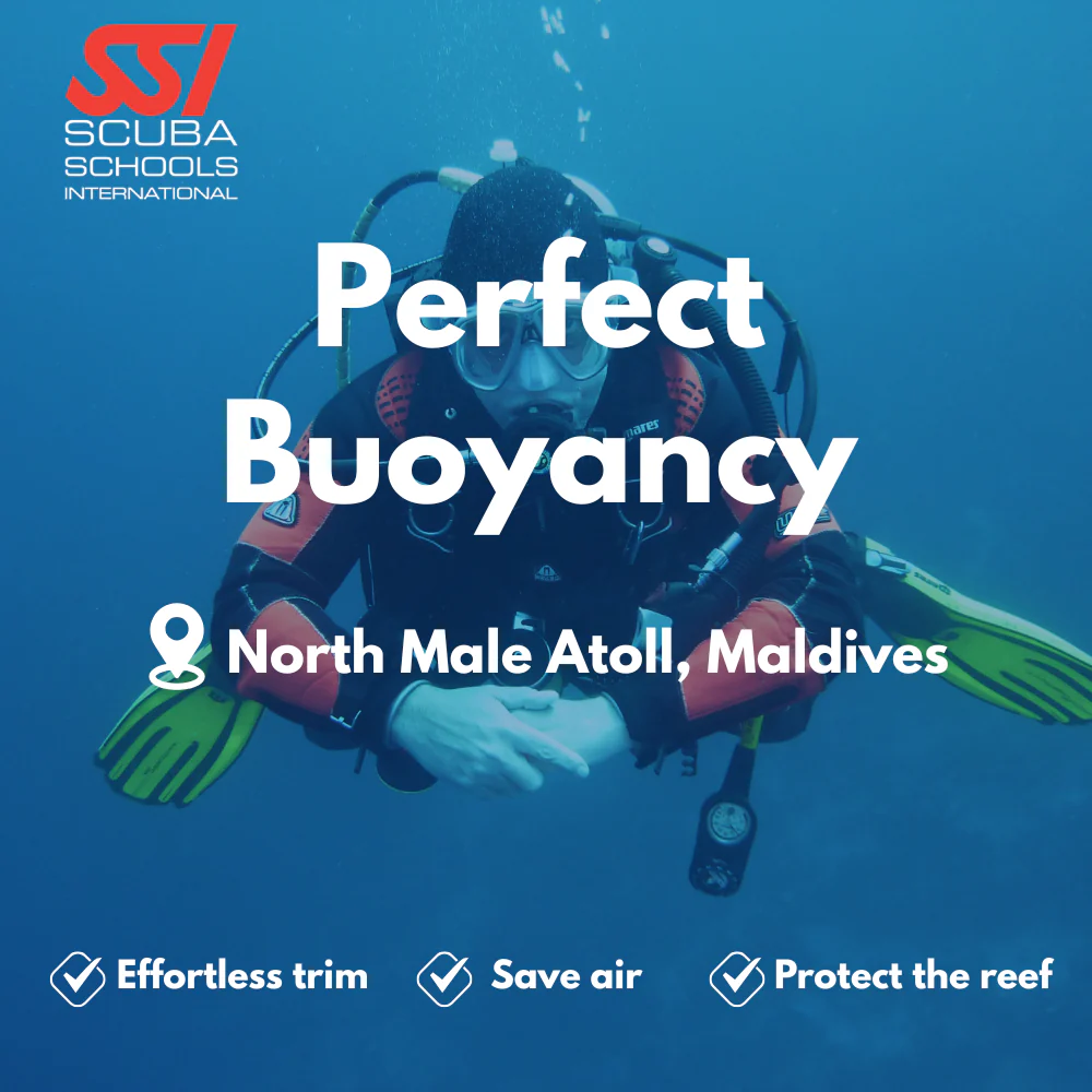 SSI Peak Performance Buoyancy course in North Male Atoll