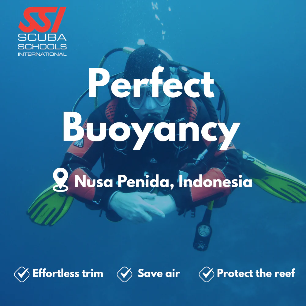 SSI Peak Performance Buoyancy course in Nusa Penida