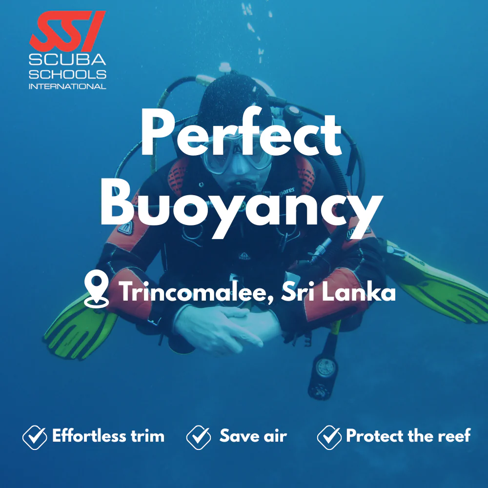 SSI Peak Performance Buoyancy course in Trincomalee