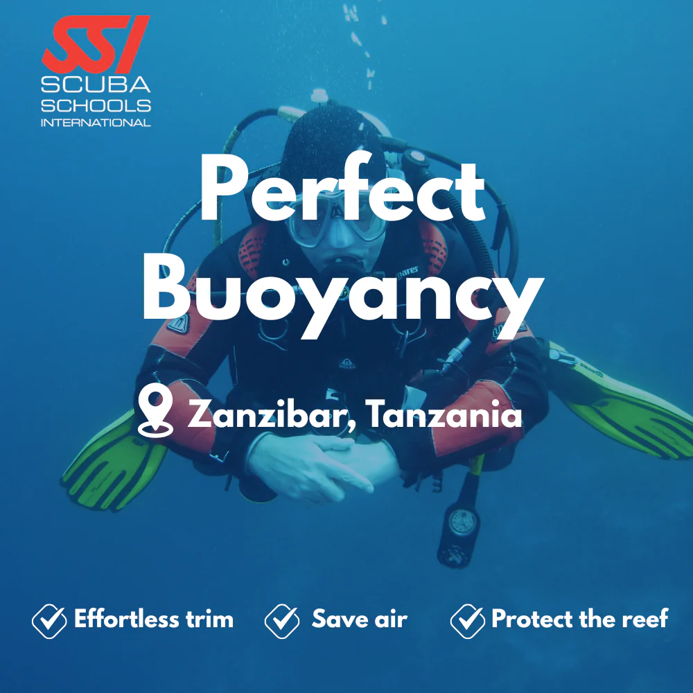 SSI Peak Performance Buoyancy course in Zanzibar