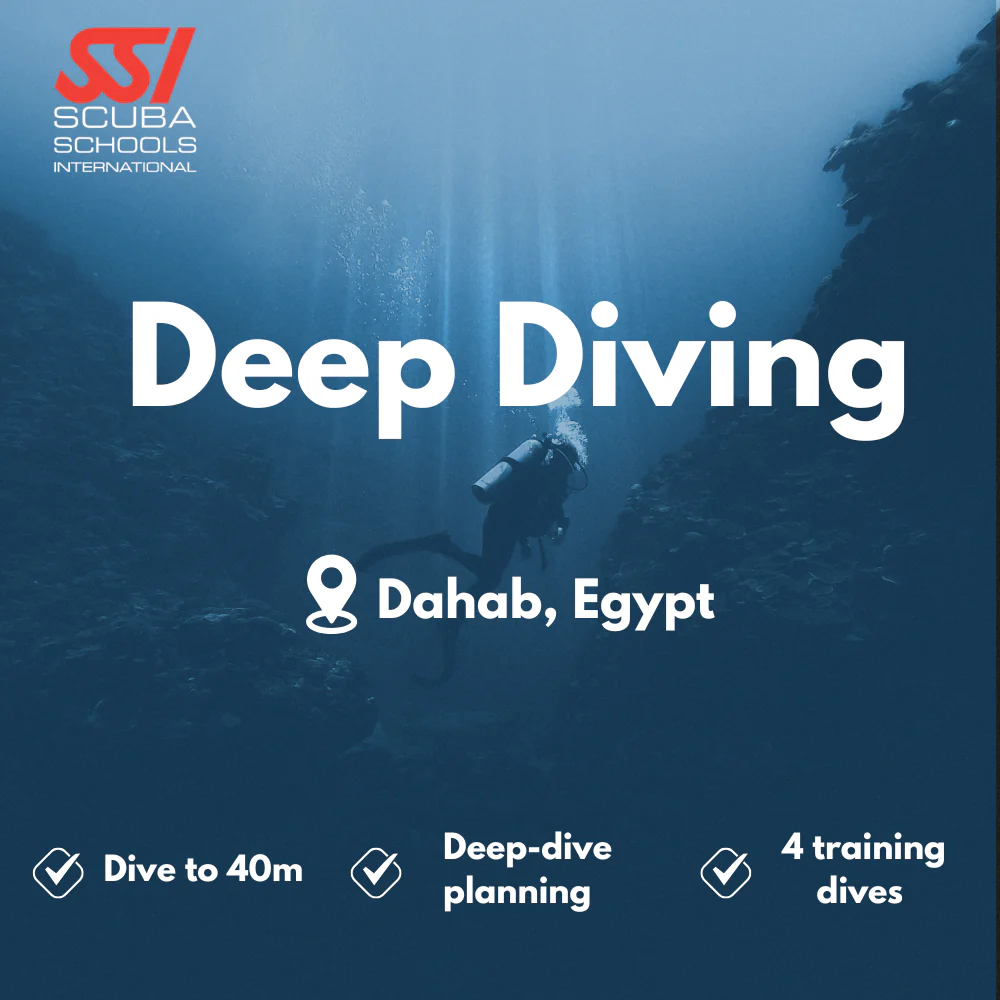 SSI Deep Diver course in Dahab