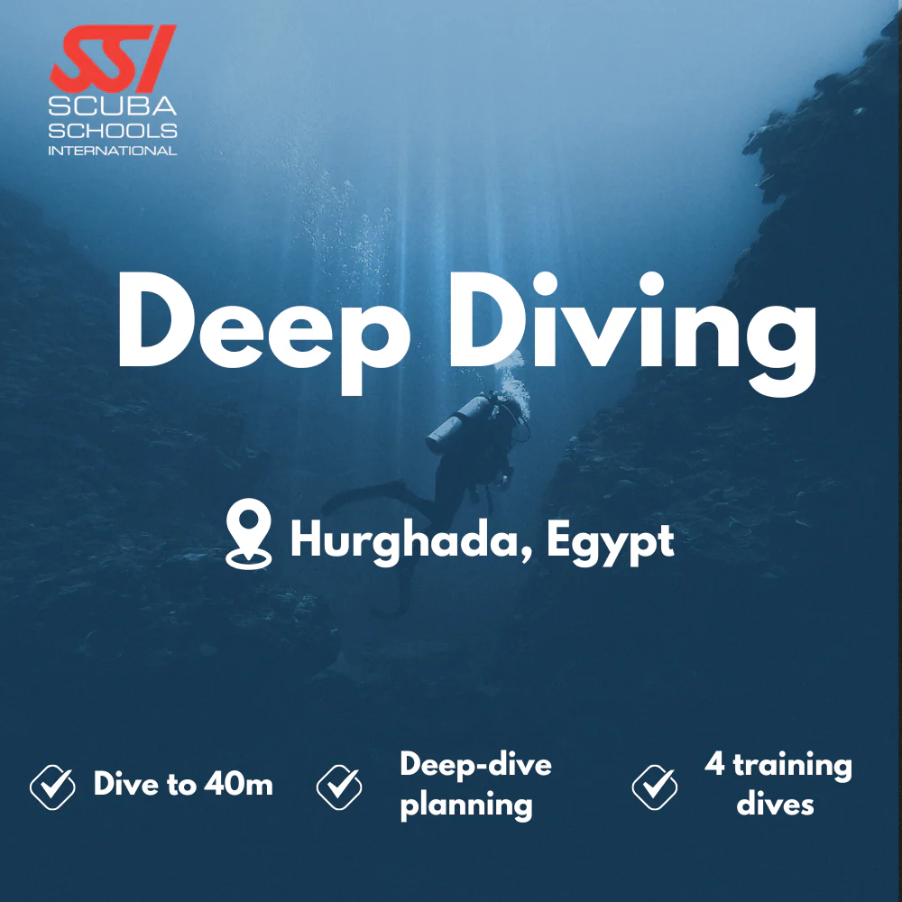 SSI Deep Diver course in Hurghada