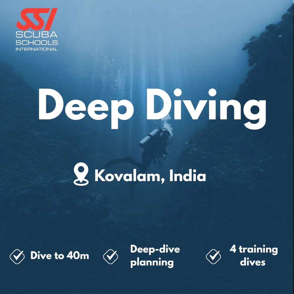SSI Deep Diver course in Kovalam