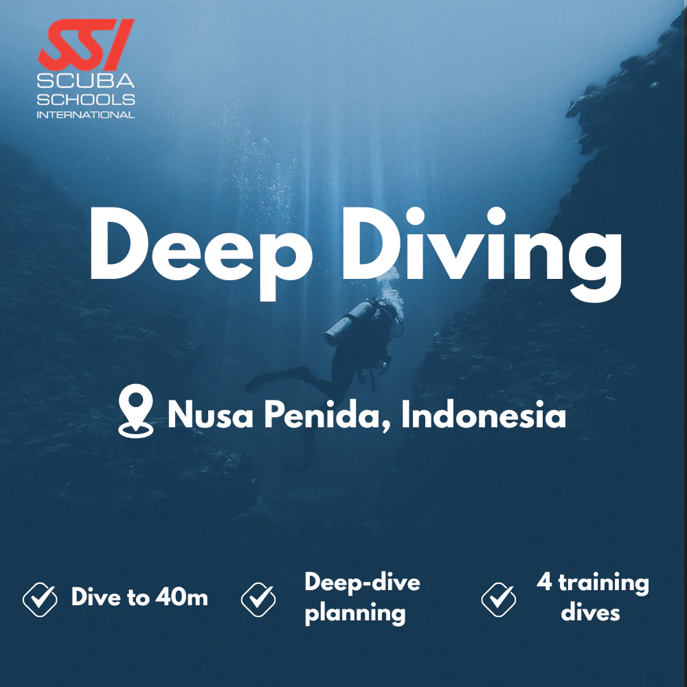 SSI Deep Diver course in Nusa Penida