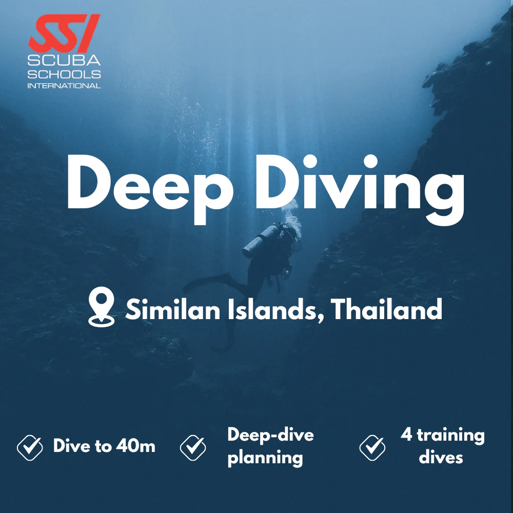 SSI Deep Diver course in Similan Islands