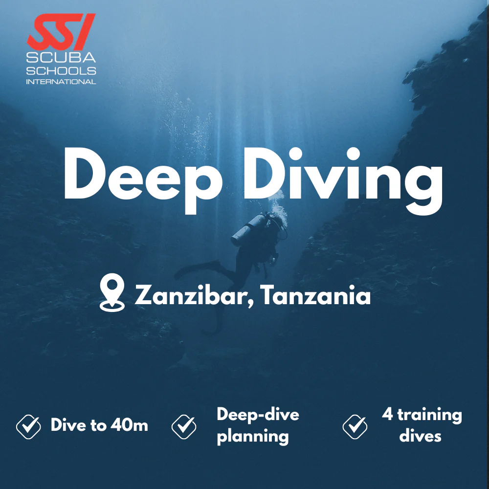 SSI Deep Diver course in Zanzibar