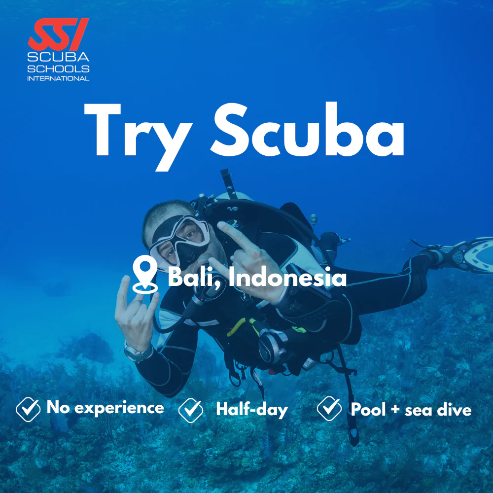 SSI Discover Scuba course in Bali