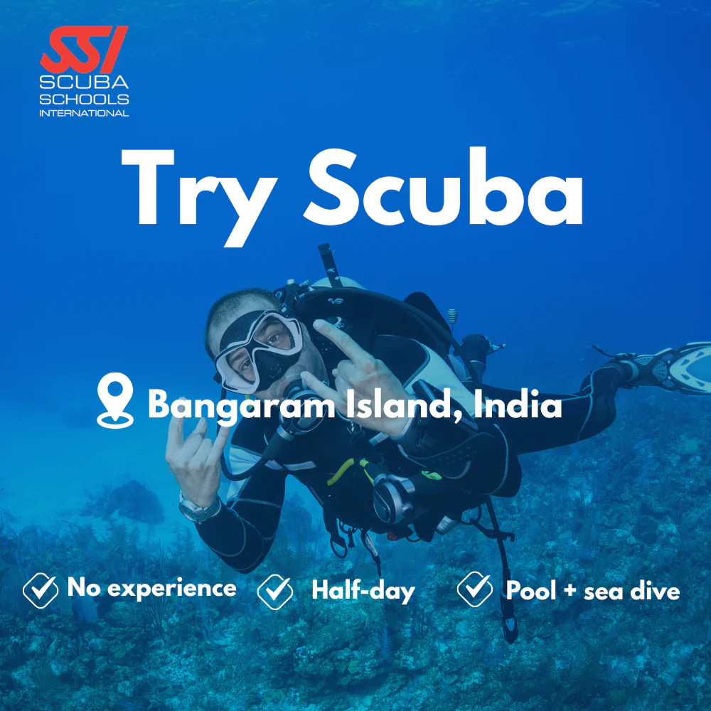 SSI Discover Scuba course in Bangaram Island