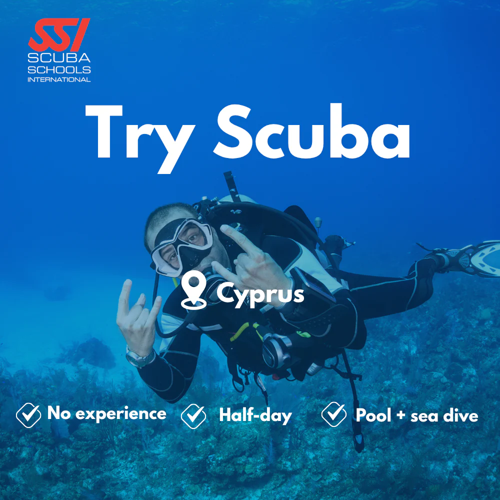 SSI Discover Scuba course in Cyprus