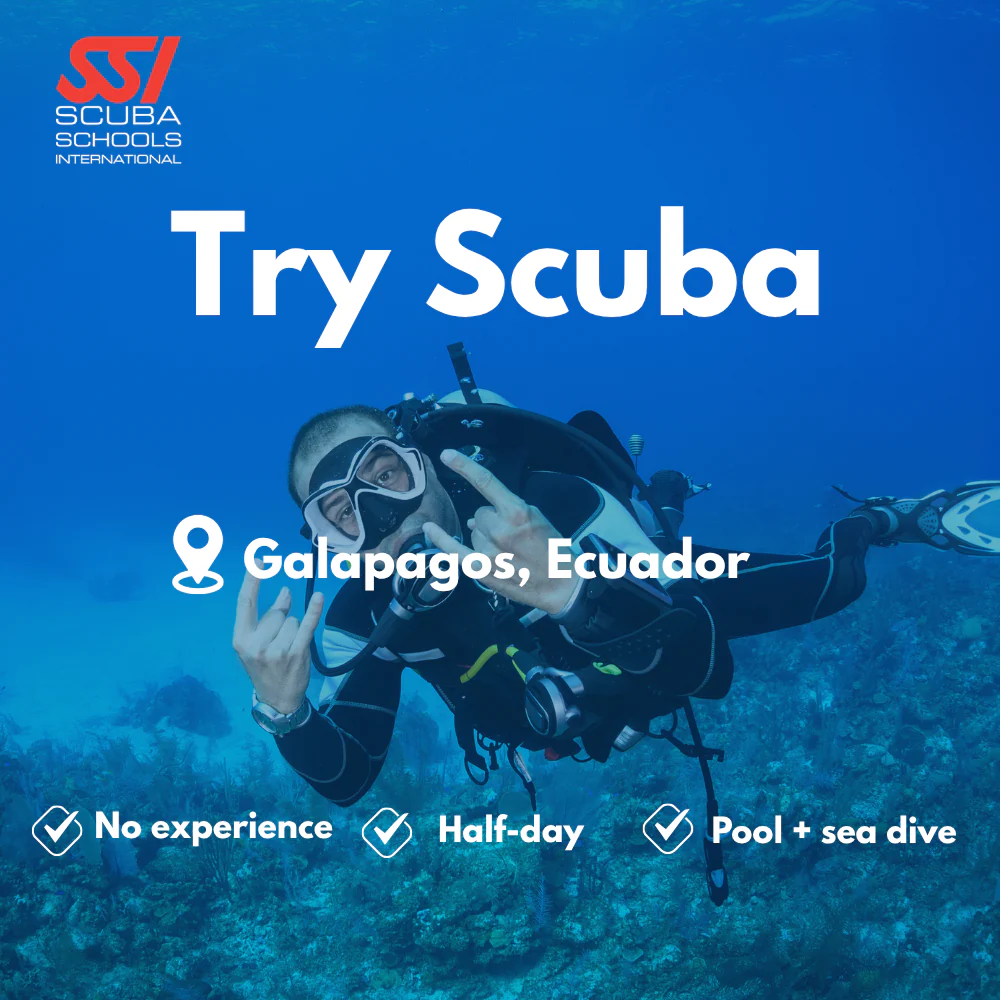SSI Discover Scuba course in Galapagos