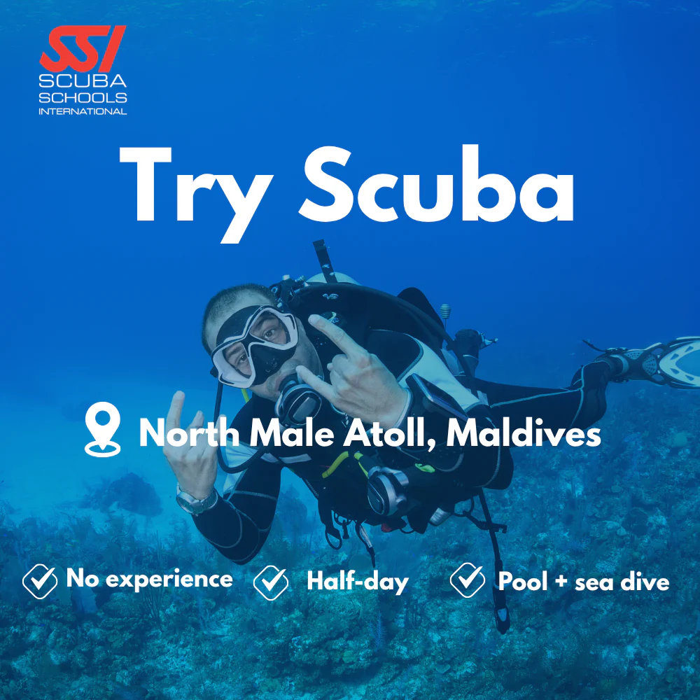 SSI Discover Scuba course in North Male Atoll