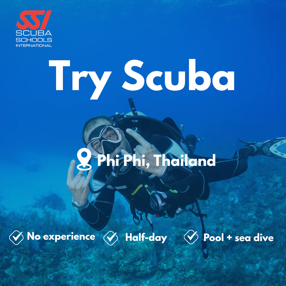 SSI Discover Scuba course in Phi Phi